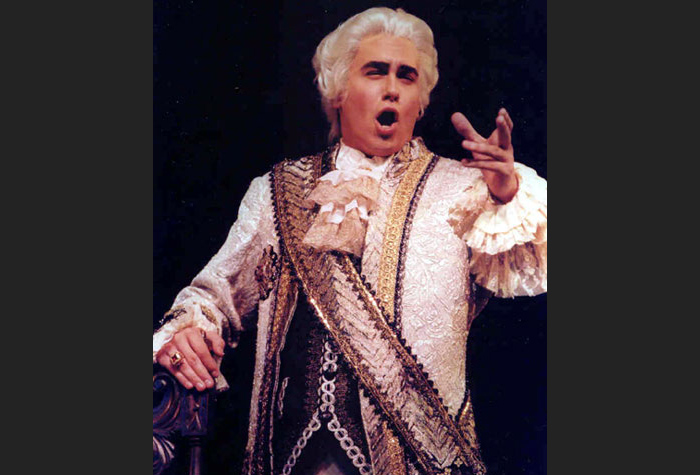 Marcus DeLoach Le nozze di Figaro with Opera Santa Barabra, 2000